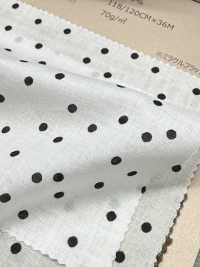 88151 80-Faden-Garn Royal Lawn Mini Random Polka Dot[Textilgewebe] VANCET Unterfoto