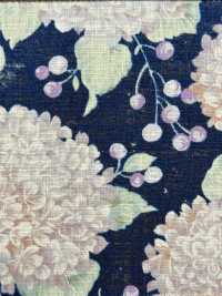 850557 Leinenartiger Slav Salon De Fleur Schneeball[Textilgewebe] VANCET Unterfoto