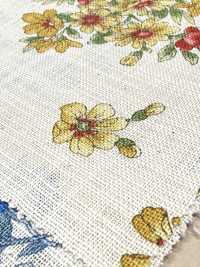 850559 Leinenähnlicher Slawischer Salon De Fleur Petit Bouquet[Textilgewebe] VANCET Unterfoto