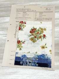 850559 Leinenähnlicher Slawischer Salon De Fleur Petit Bouquet[Textilgewebe] VANCET Unterfoto