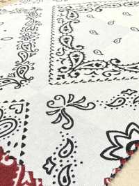 850590 Airbrushing Broadcloth BANDANA CHECKER FLAG[Textilgewebe] VANCET Unterfoto