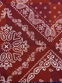 850590 Airbrushing Broadcloth BANDANA CHECKER FLAG[Textilgewebe] VANCET Unterfoto