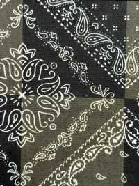 850590 Airbrushing Broadcloth BANDANA CHECKER FLAG[Textilgewebe] VANCET Unterfoto