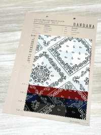 850590 Airbrushing Broadcloth BANDANA CHECKER FLAG[Textilgewebe] VANCET Unterfoto