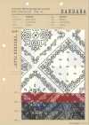 850590 Airbrushing Broadcloth BANDANA CHECKER FLAG
