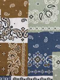 850591 Airbrushing Popcloth BANDANA PATCHWORK[Textilgewebe] VANCET Unterfoto