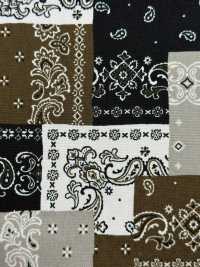 850591 Airbrushing Popcloth BANDANA PATCHWORK[Textilgewebe] VANCET Unterfoto