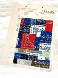 850591 Airbrushing Popcloth BANDANA PATCHWORK[Textilgewebe] VANCET Unterfoto