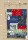 850591 Airbrushing Popcloth BANDANA PATCHWORK