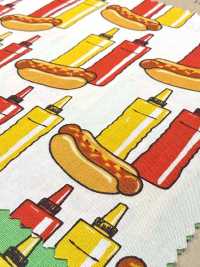 850598 Amerikanischer Vintage-Hotdog Aus Breitgewebe[Textilgewebe] VANCET Unterfoto