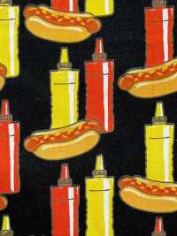 850598 Amerikanischer Vintage-Hotdog Aus Breitgewebe[Textilgewebe] VANCET Unterfoto