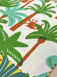 850600 Breitgewebe, Stilvoller Pop: Tropical Monkey[Textilgewebe] VANCET Unterfoto