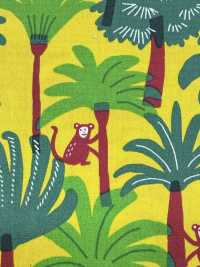 850600 Breitgewebe, Stilvoller Pop: Tropical Monkey[Textilgewebe] VANCET Unterfoto