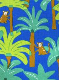 850600 Breitgewebe, Stilvoller Pop: Tropical Monkey[Textilgewebe] VANCET Unterfoto
