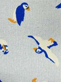 850602 Oxford Denim X Animal = Puffin[Textilgewebe] VANCET Unterfoto