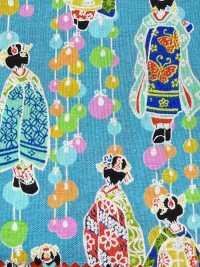850603 Rasen-Lokalgeschichten Maiko[Textilgewebe] VANCET Unterfoto
