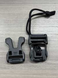 LB-CR YKK LB-CR Seitlicher/Kordelauslöser 25 Mm[Schnallen Und Ring] YKK Unterfoto