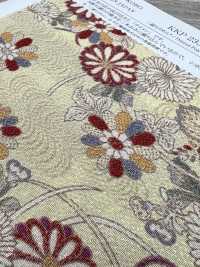 KKP2338-D-KANZESUI Futako Chirimen Kanzesui[Textilgewebe] Uni Textile(Komon Studio) Unterfoto