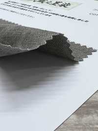 HK7071BW Musashino Sumizome Baumwoll-Hanf-Oxford, Schwarz Gefärbt, OW[Textilgewebe] KOYAMA Unterfoto