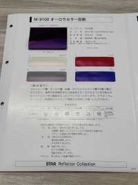 M-9100-PKK M-9100 Aurora Farbrolle Zackenverzierung[Bandbandschnur] STAR BRAND (Hoshika) Unterfoto