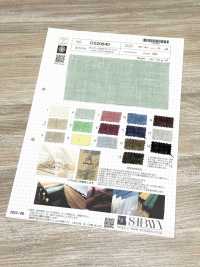 OS20640 Leinengaze, Sonnengetrocknet Und Gewaschen[Textilgewebe] SHIBAYA Unterfoto