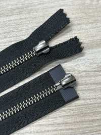 5RGTHMMR-OUTLET Metallreißverschluss Größe 5, Antiksilber, Zwei-Wege-Trennverschluss[Reißverschluss] YKK Unterfoto