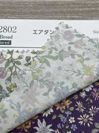 AP62802 Airtan Flower Broadcloth (Rundrolle)[Textilgewebe] COSMO TEXTILE Unterfoto