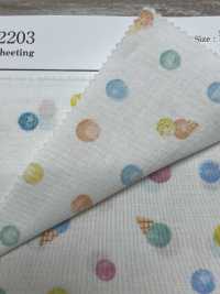 AP62203 Kika Sweet Loomstate (Rund)[Textilgewebe] COSMO TEXTILE Unterfoto