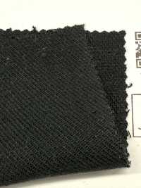 OM9305 Leinen X Baumwolle, Noilseide, Genarbter Köper[Textilgewebe] Oharayaseni Unterfoto