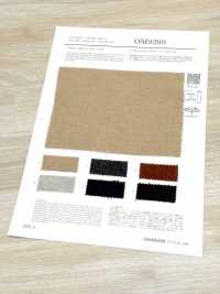 OM9299 Weicher Twill Aus Baumwolle Und Recycelter Wolle[Textilgewebe] Oharayaseni Unterfoto