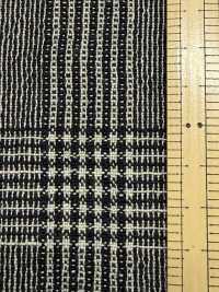 OEA42365 Highland Wool Linen Houndstooth & Glen Check[Textilgewebe] Oharayaseni Unterfoto