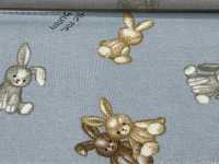 AP62202 My Fluffy Friends Animal Loomstate (Rund)[Textilgewebe] COSMO TEXTILE Unterfoto