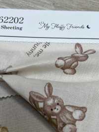 AP62202 My Fluffy Friends Animal Loomstate (Rund)[Textilgewebe] COSMO TEXTILE Unterfoto