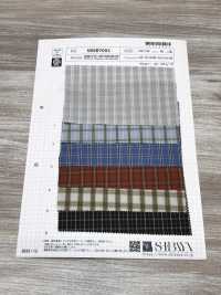 SBSR7003 BIO-BAUMWOLLE/ECOPET GEWASCHENER MINIKARO[Textilien / Stoffe] SHIBAYA Weitere Fotos