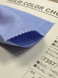 B7357Z Chambray-Polyester, Halb Gefaltet[Textilgewebe] VANCET Unterfoto
