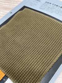 1078609 Offenes Fadenende, Gleichmäßig Gewebt, Dicht Gestricktes Waffelstrickmuster[Textilgewebe] TAKISADA NAGOYA Unterfoto