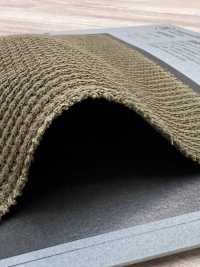 1078609 Offenes Fadenende, Gleichmäßig Gewebt, Dicht Gestricktes Waffelstrickmuster[Textilgewebe] TAKISADA NAGOYA Unterfoto