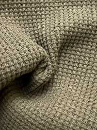 1078609 Offenes Fadenende, Gleichmäßig Gewebt, Dicht Gestricktes Waffelstrickmuster[Textilgewebe] TAKISADA NAGOYA Unterfoto