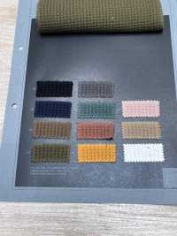 1078609 Offenes Fadenende, Gleichmäßig Gewebt, Dicht Gestricktes Waffelstrickmuster[Textilgewebe] TAKISADA NAGOYA Unterfoto