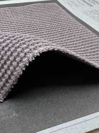 1078609DG Garn Mit Offenem Ende, Dicht Gestricktes Waffelstrickmuster Mit Used-Look.[Textilgewebe] TAKISADA NAGOYA Unterfoto