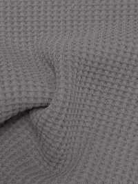 1078609DG Garn Mit Offenem Ende, Dicht Gestricktes Waffelstrickmuster Mit Used-Look.[Textilgewebe] TAKISADA NAGOYA Unterfoto