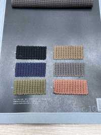 1078609DG Garn Mit Offenem Ende, Dicht Gestricktes Waffelstrickmuster Mit Used-Look.[Textilgewebe] TAKISADA NAGOYA Unterfoto