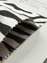 B88306Z 20-fädiger Köperstoff Mit Tiermuster[Textilgewebe] VANCET Unterfoto