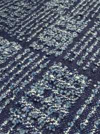 WALA-20ID Waracut Check Denim[Textilgewebe] DUCK TEXTILE Unterfoto