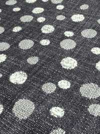 FY1044-24 Dot Jacquard Denim[Textilgewebe] DUCK TEXTILE Unterfoto