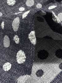 FY1044-24 Dot Jacquard Denim[Textilgewebe] DUCK TEXTILE Unterfoto