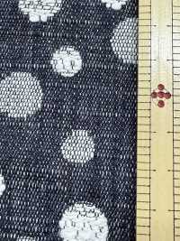 FY1044-24 Dot Jacquard Denim[Textilgewebe] DUCK TEXTILE Unterfoto