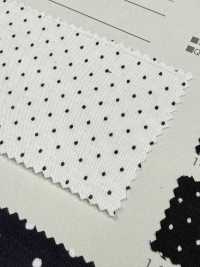 B88191Z 60-Faden-Baumwollstoff, Punkt-/Streifenmuster, Halb Gefaltet[Textilgewebe] VANCET Unterfoto