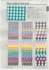 B53000Z 40-Faden-Gingham/Streifen, Halb Gefaltet