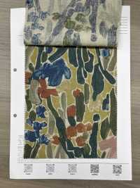 8026-1790-2 Botanischer Kunstdruck Auf Leinenwebstuhl[Textilgewebe] HOKKOH Unterfoto